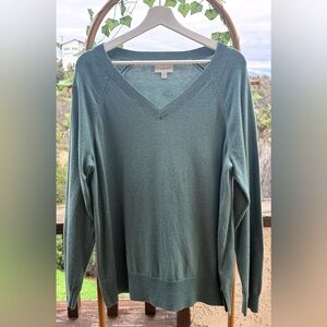 Lucky Brand Teal Knit Sweater